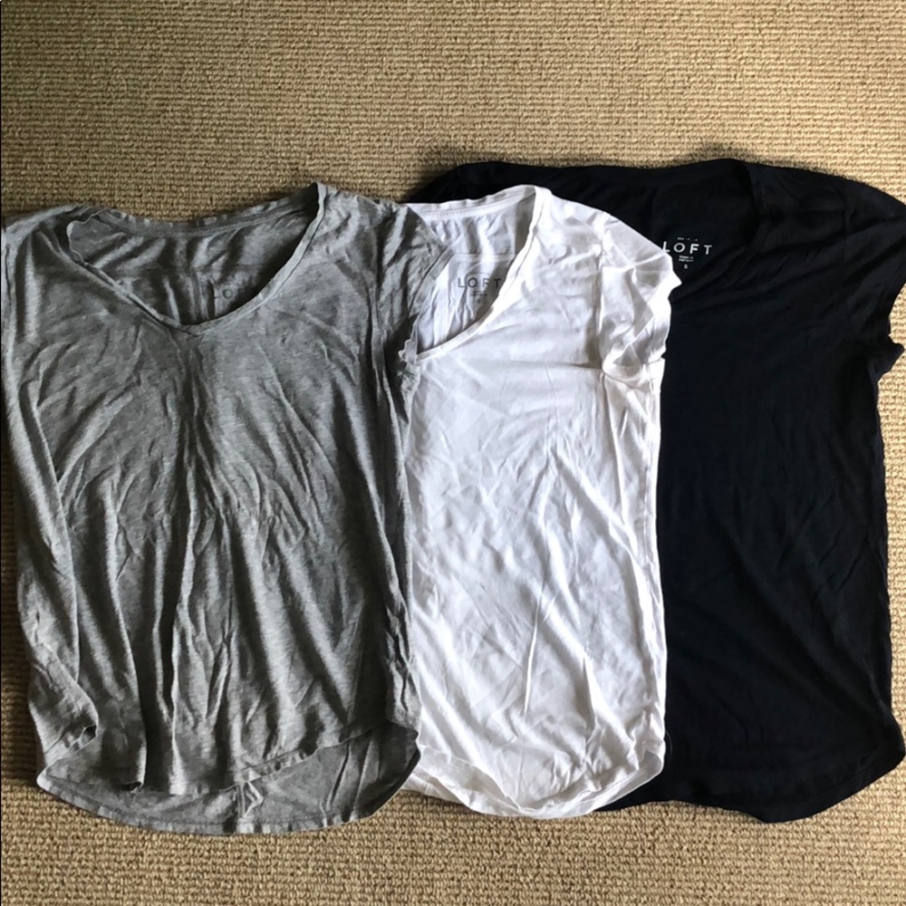 LOFT V neck bundle